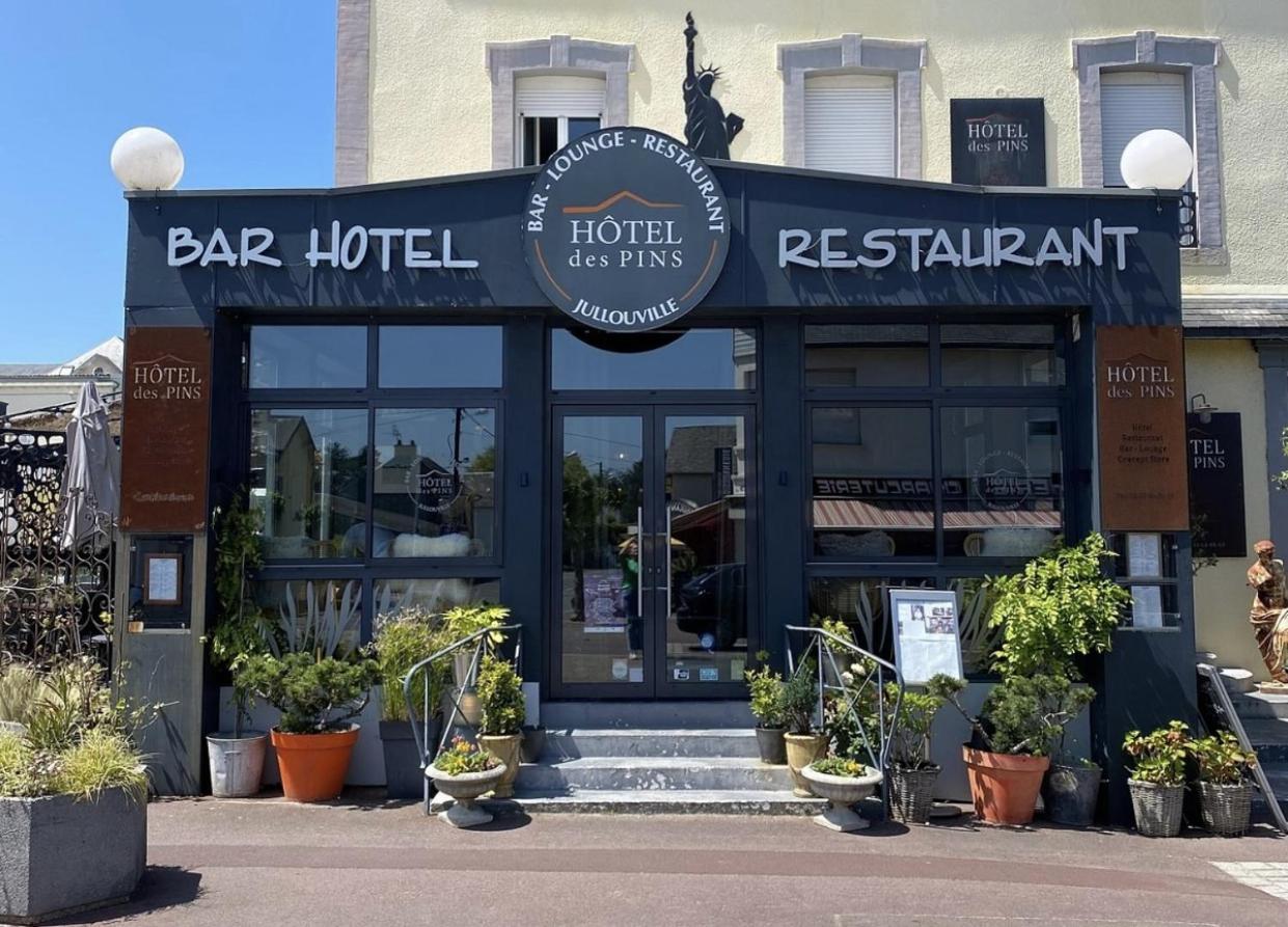 Hotel Des Pins ジュルヴィル・レ・パン エクステリア 写真
